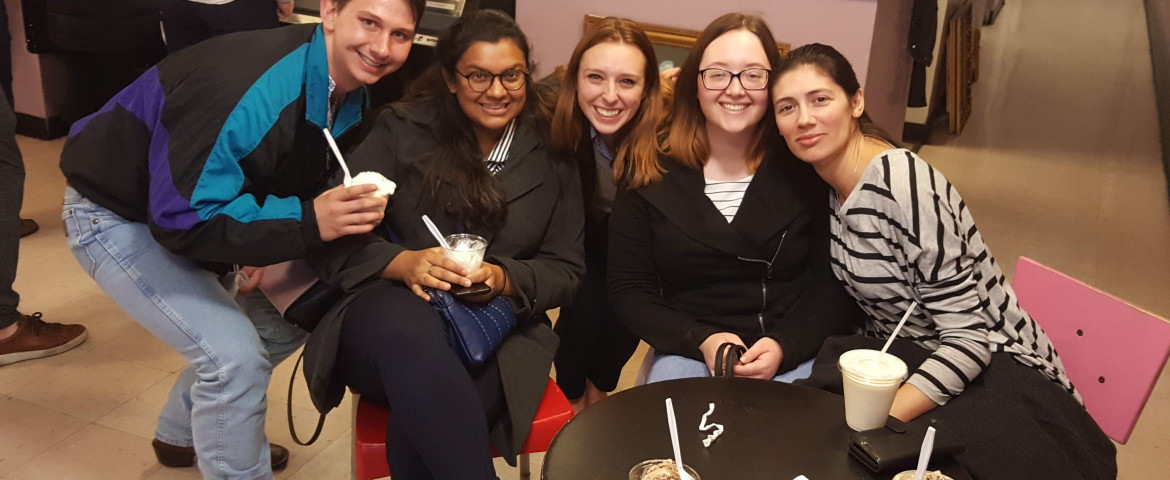 Late-night ice cream